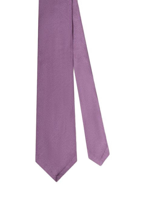 Newman 7 Fold Solid Silk Necktie