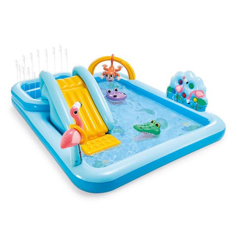 Jungle Adventure Inflatable Pool Play Center