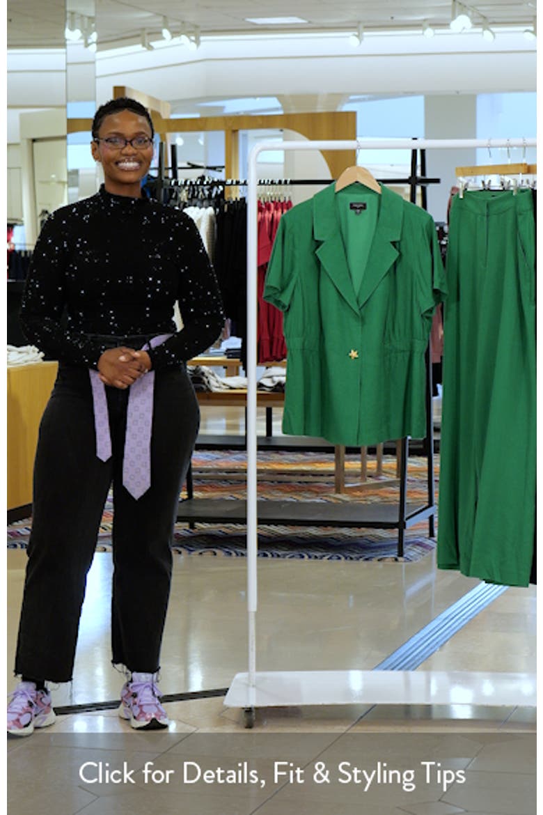 Short Sleeve Linen Jacket video