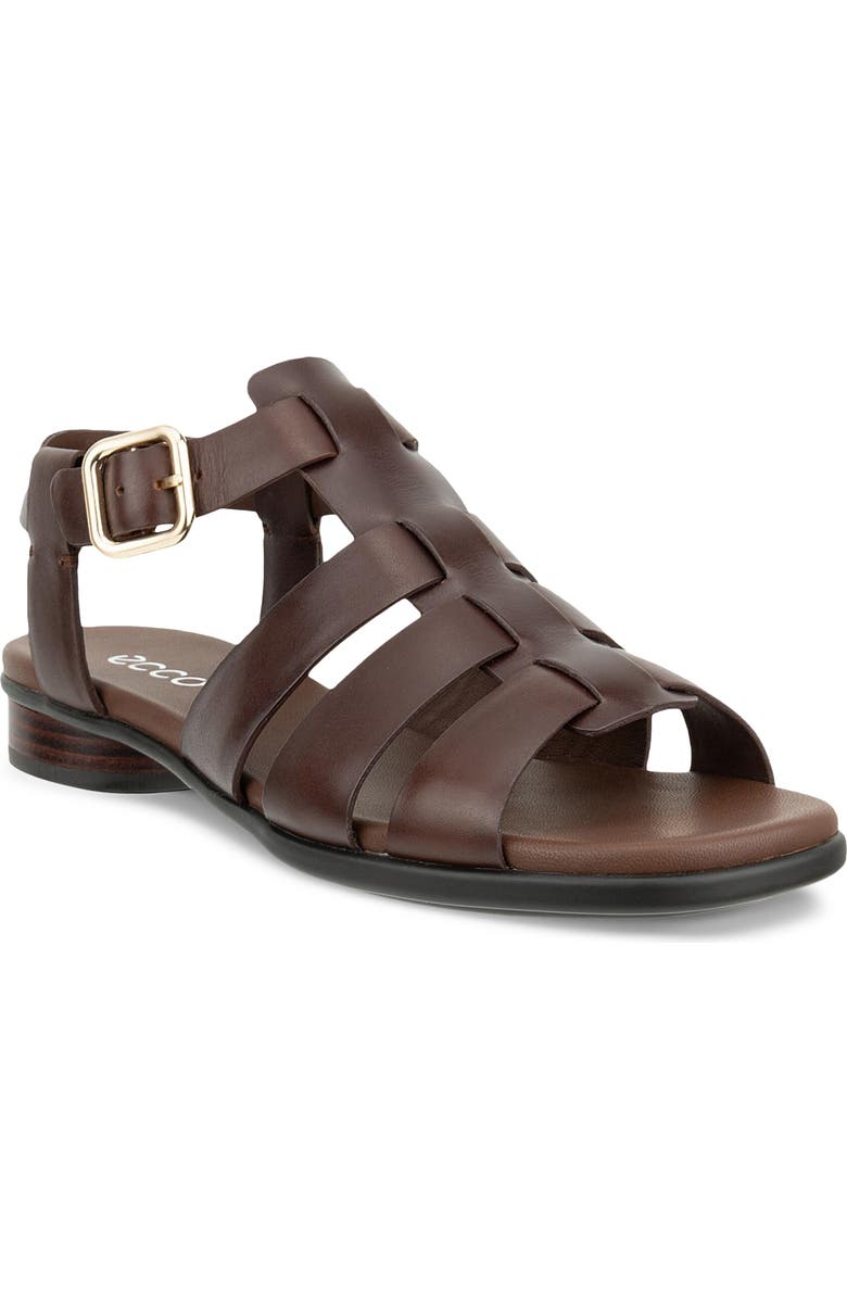 ECCO Sculpted Alba 25 Fisherman Sandal, Main, color, Potting Soil
