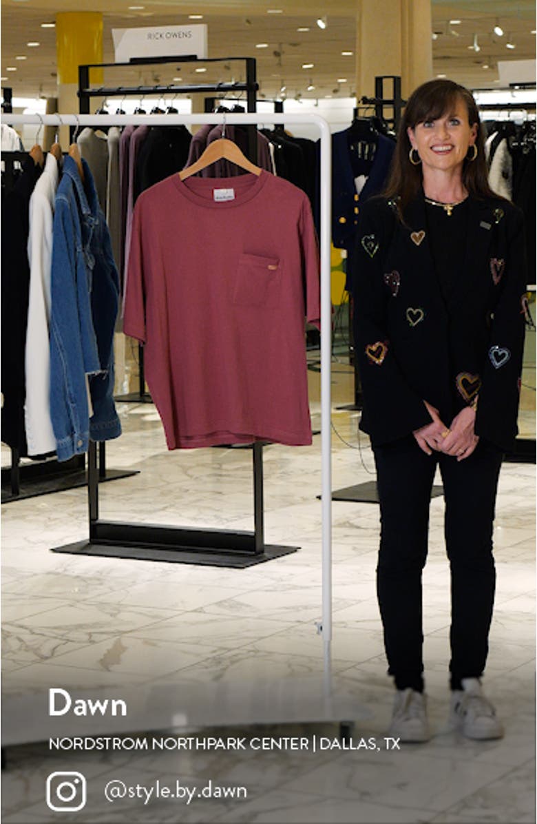 Edie U Pink Label Pocket T-Shirt, sales video thumbnail