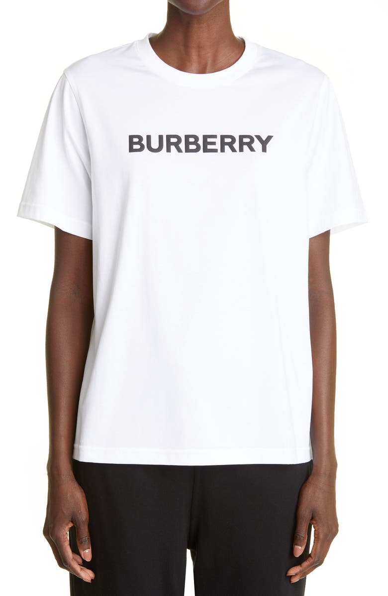 Burberry Women's Margot Logo Graphic Tee, Main, color, 
