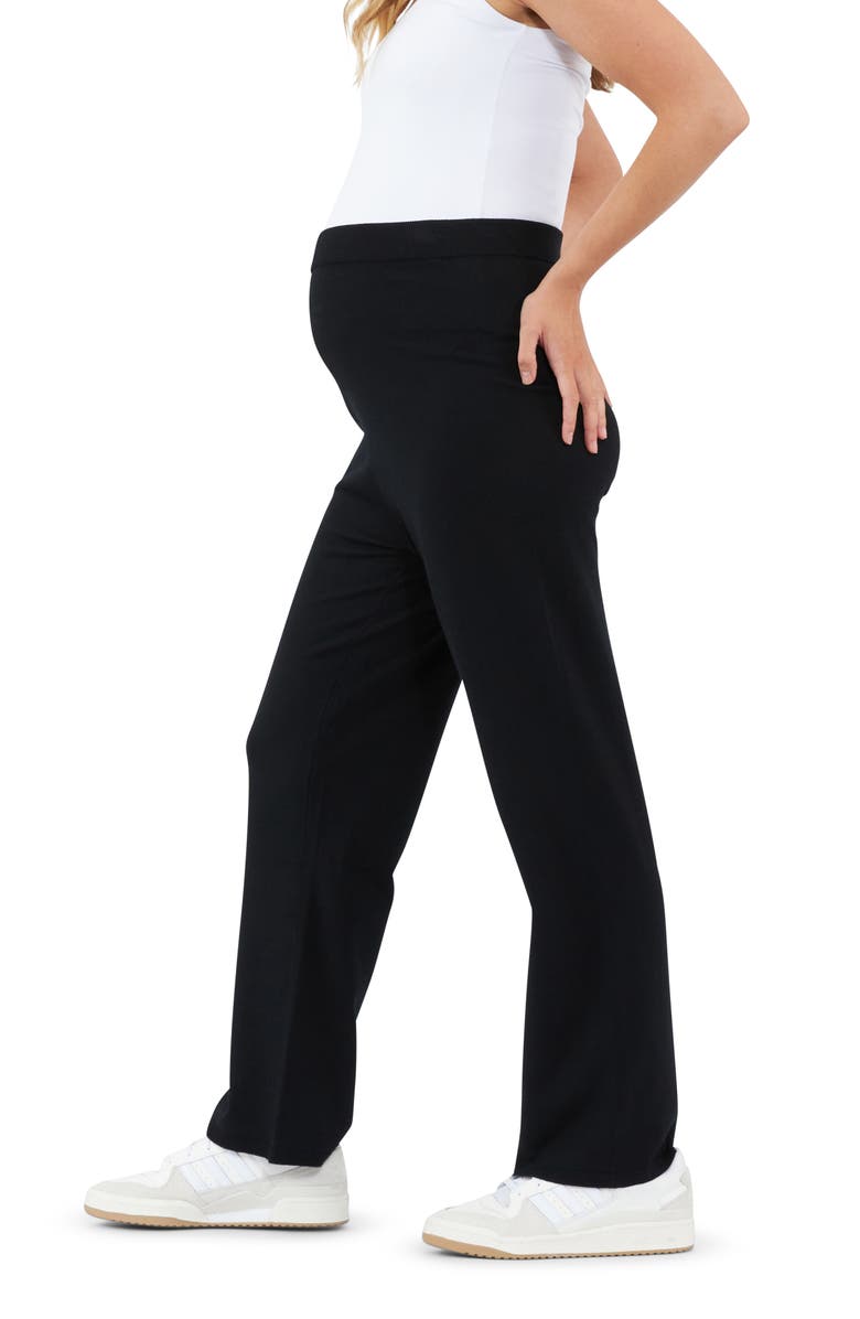 Ripe Maternity Ryan Knit Pant, Alternate, color, Black