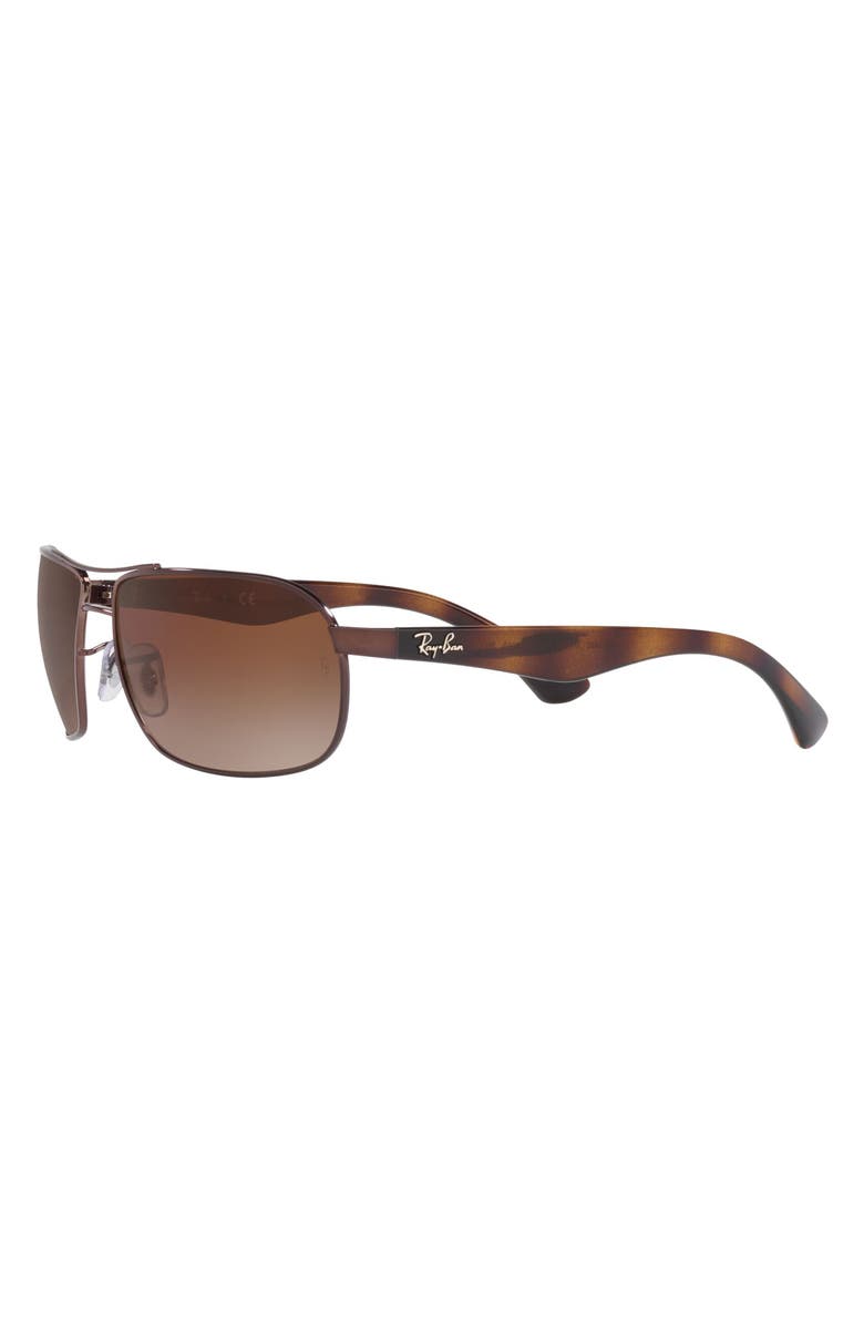 Ray-Ban 62mm Square Gradient Polarized Sunglasses, Alternate, color,