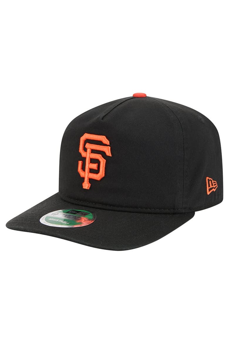 Men's New Era  Black San Francisco Giants Team 19TWENTY Adjustable Hat, Main, color, Black