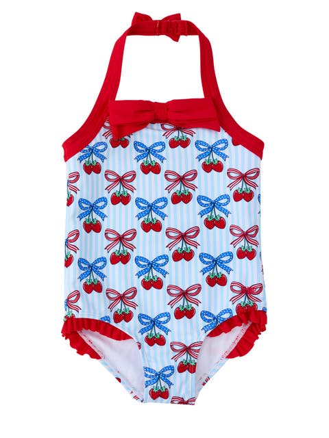 Halter UPF50+ One Piece Swimsuit