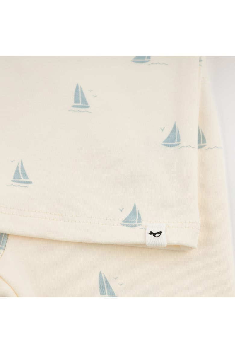 Mini Sailboats Two Piece Set, Alternate, color, Milk