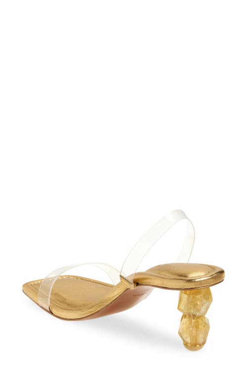 Shop Cult Gaia Gracie Sandal In Clear/gold