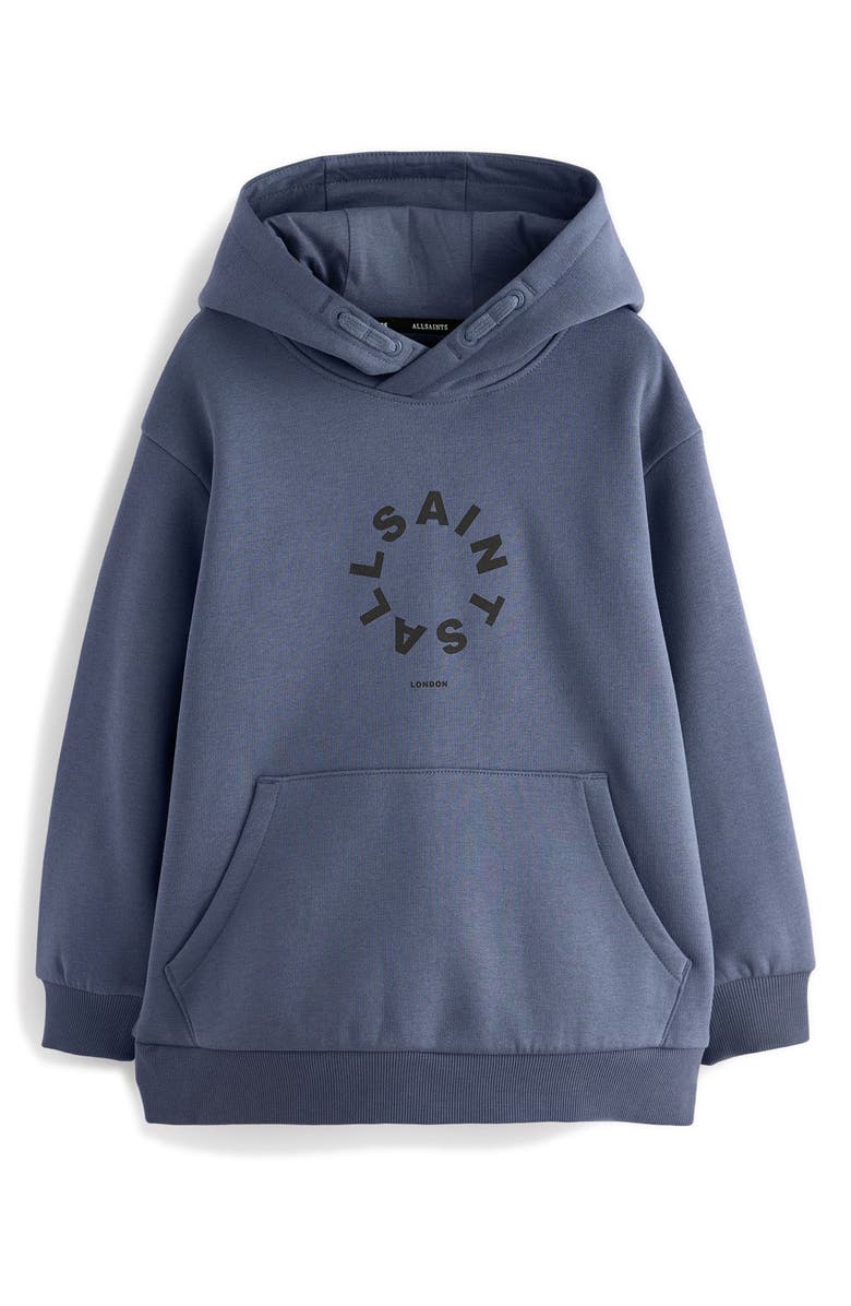 smALLSAINTS by ALLSAINTS Kids' Tierra Oversize Logo Hoodie, Main, color, 