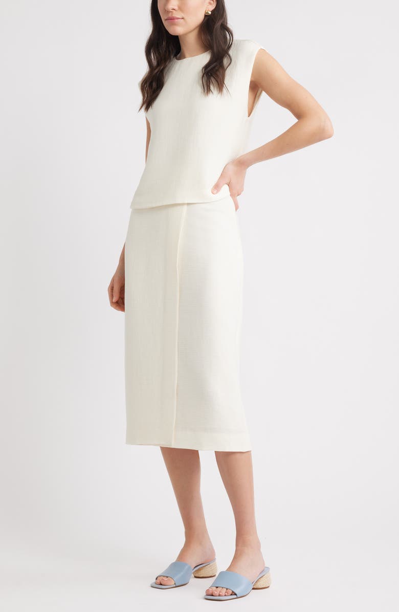 Nordstrom Winona Slide Sandal, Alternate, color, Blue Fog