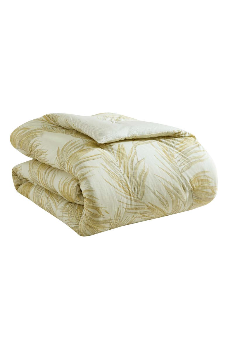 Tommy Bahama Canyon Palms Reversible Cotton Comforter & Sham Set, Alternate, color, Light Beige