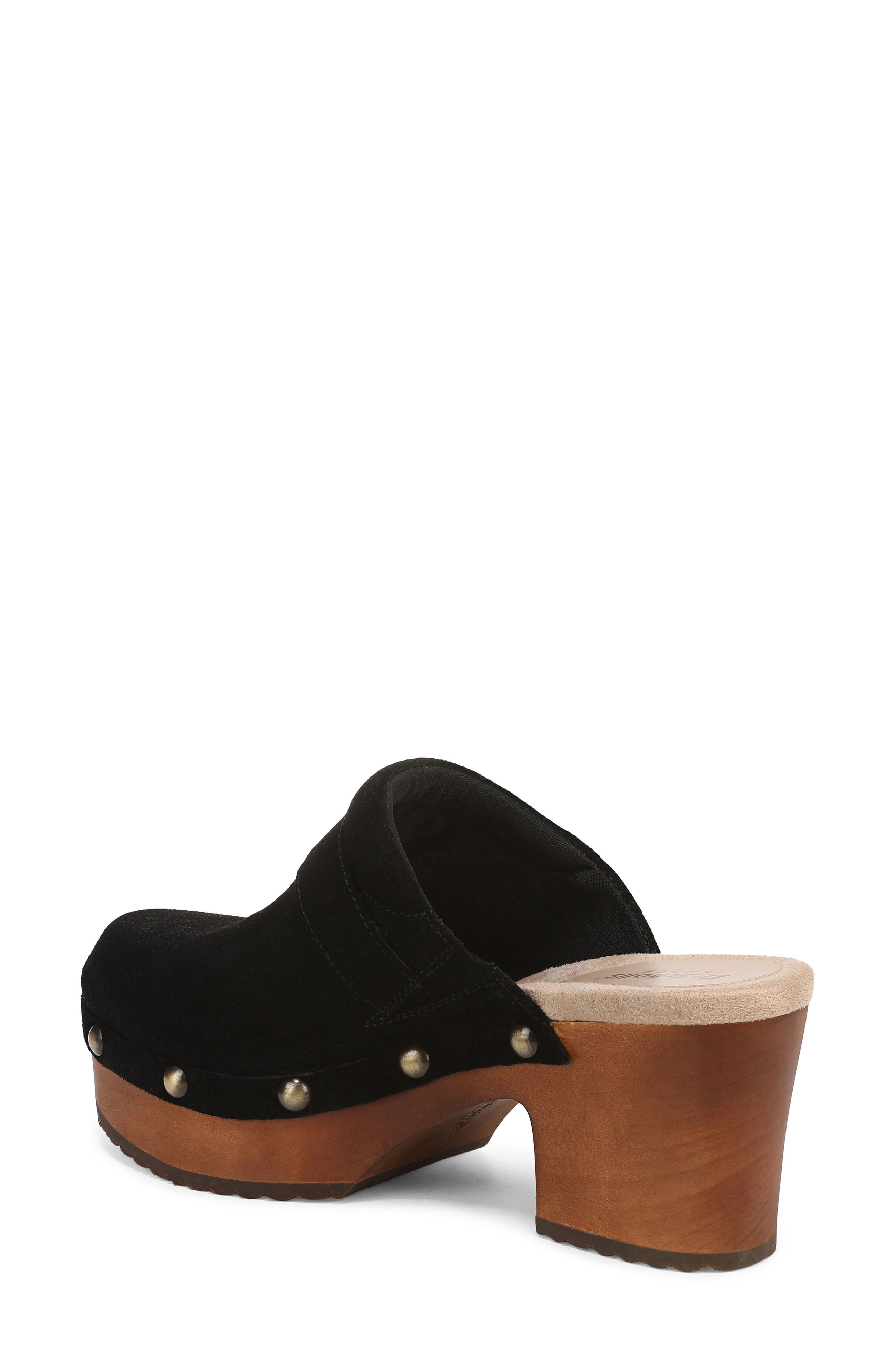 Original Collection Joy Platform Clog, Alternate, color, BLACK SUEDE