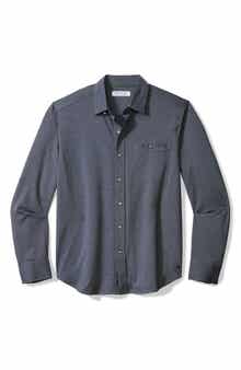 San Sebastian Microcheck IslandZone® Button-Up Shirt