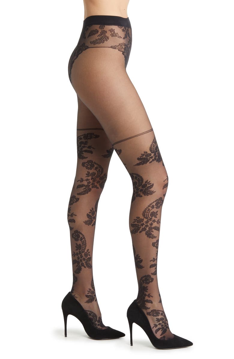 Oroblu Paisley Tights, Main, color,