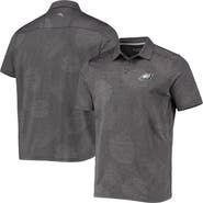 Tommy Bahama Men's Tommy Bahama Gray Philadelphia Eagles Palm Coast Delray Frond Allover IslandZone Polo