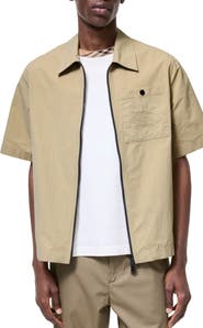 Burberry Nylon Zip Overshirt