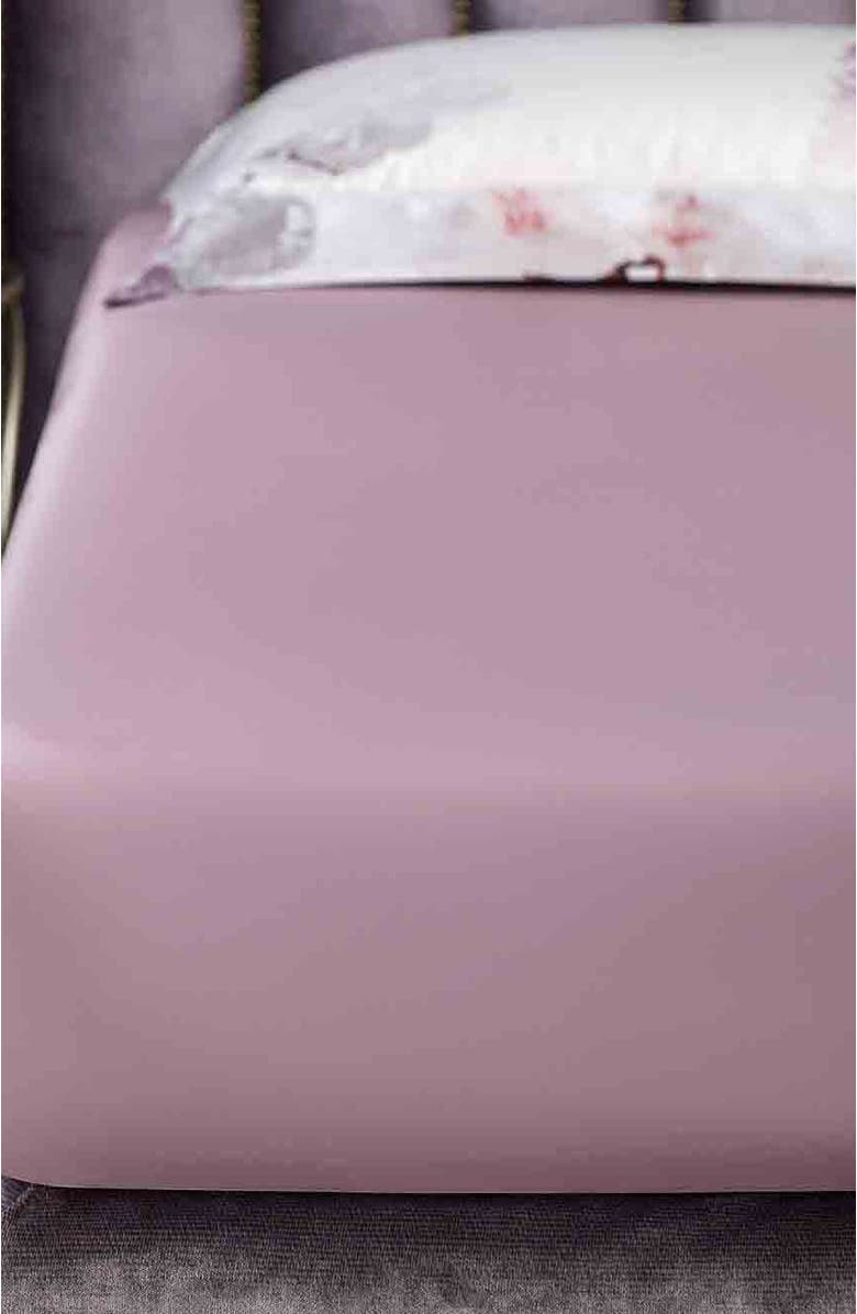 Togas Wilma flat sheet, Alternate, color, Purple