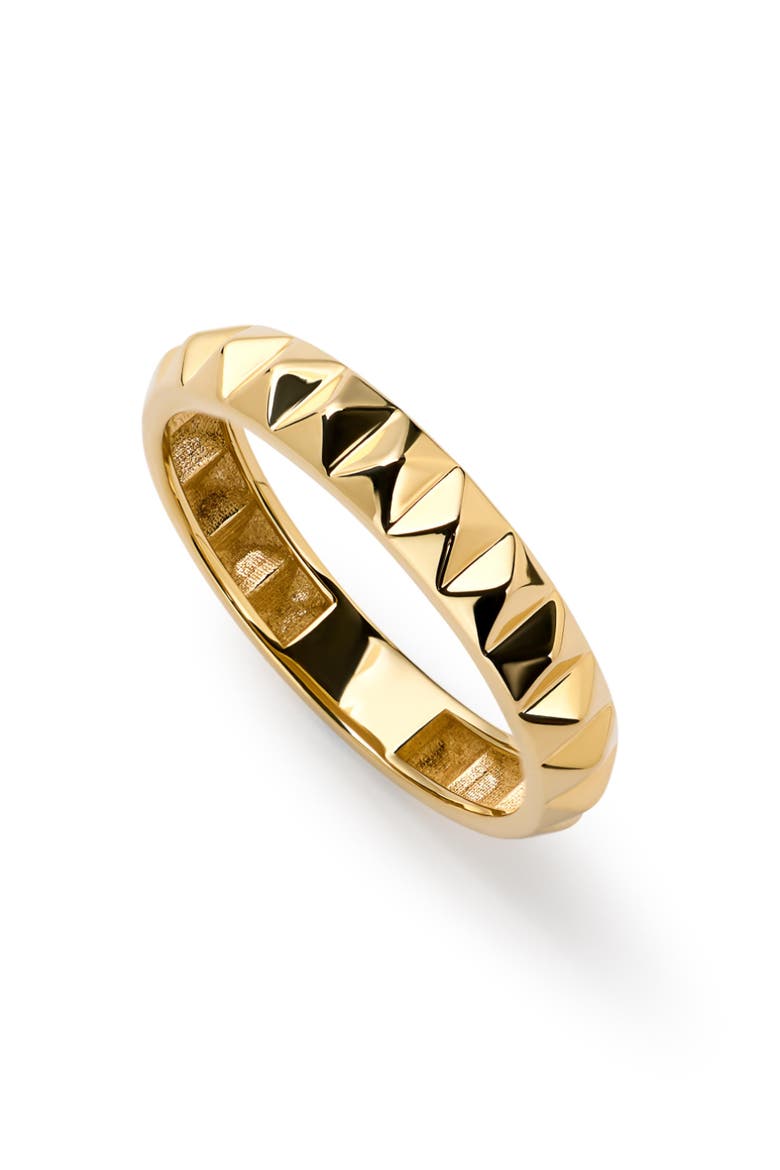 Solid Yellow Gold - Medium Equinox Ring, Main, color, Gold