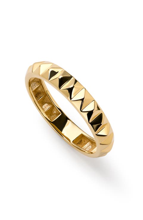 Solid Yellow Gold - Medium Equinox Ring