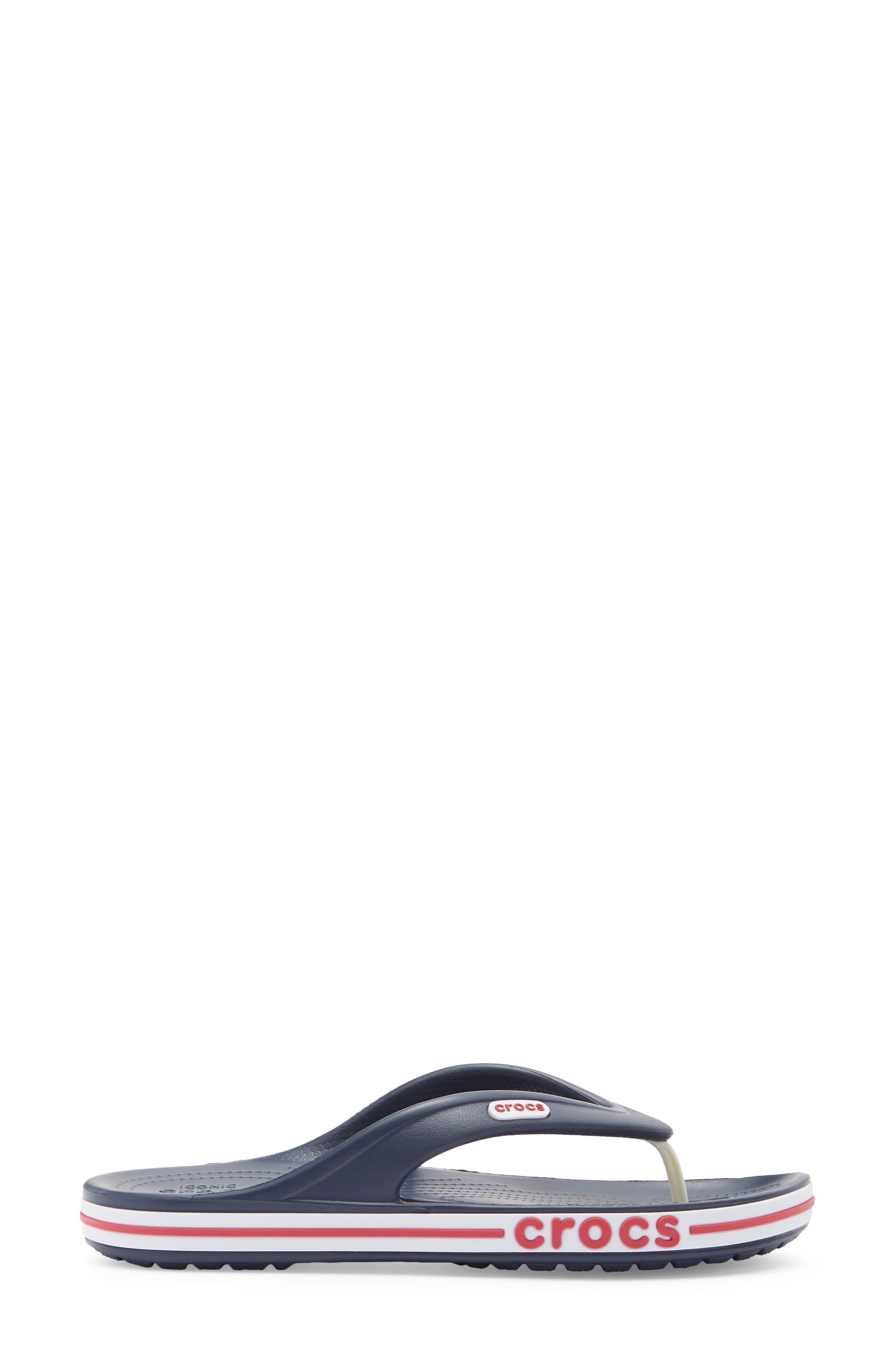 Bayaband Flip Flop Sandal, Alternate, color, NAVY/ PEPPER