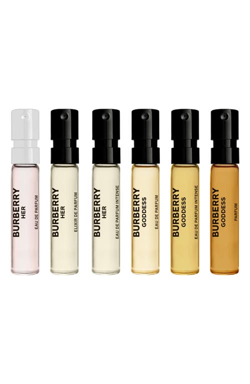 Burberry Fragrance Discovery Gift Set In Transparent