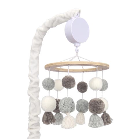 Signature Pom Pom Musical Baby Crib Mobile