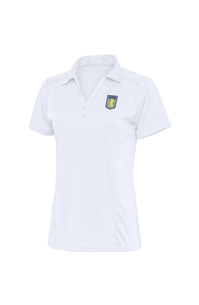ANTIGUA Women's White Aston Villa Statement Polo, Main, color,