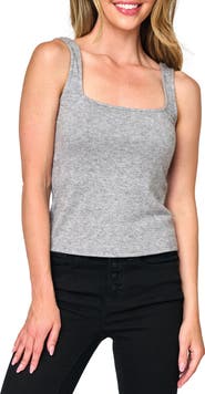 GIBSONLOOK Square Neck Sweater Tank
