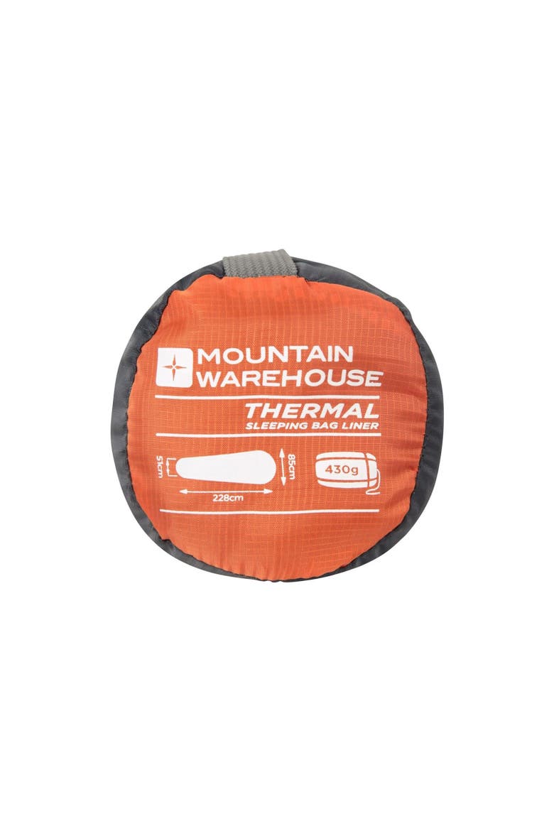 Thermal Sleeping Bag Liner, Alternate, color, Black