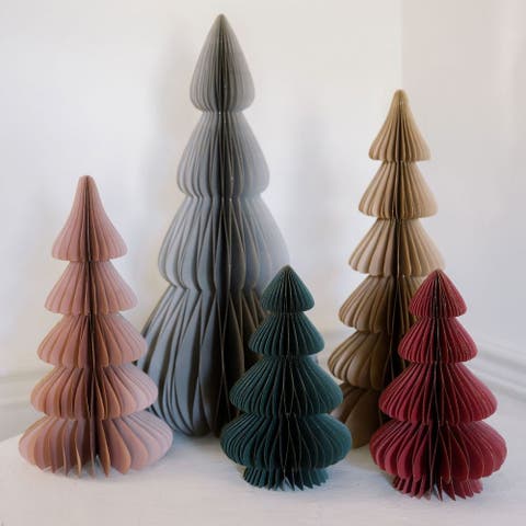 Assorted Paper Trees