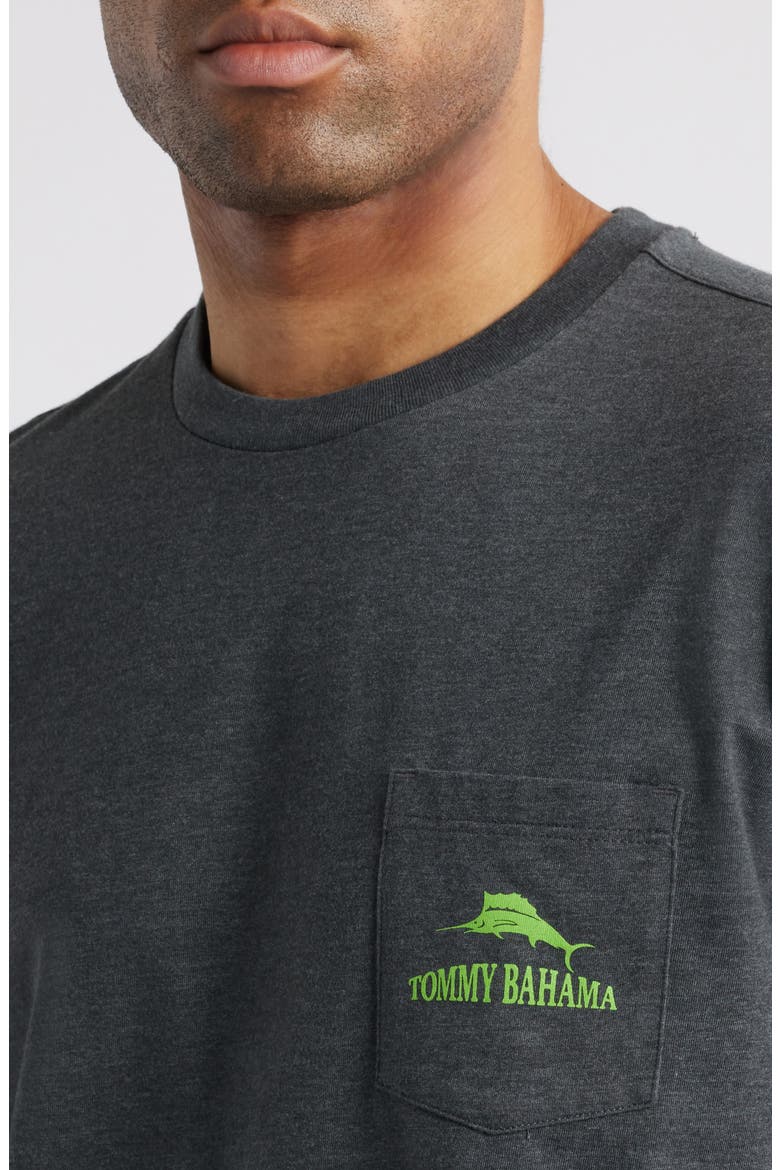 Wags to Riches Graphic Pocket T-Shirt, Alternate, color, COAL HEATHER
