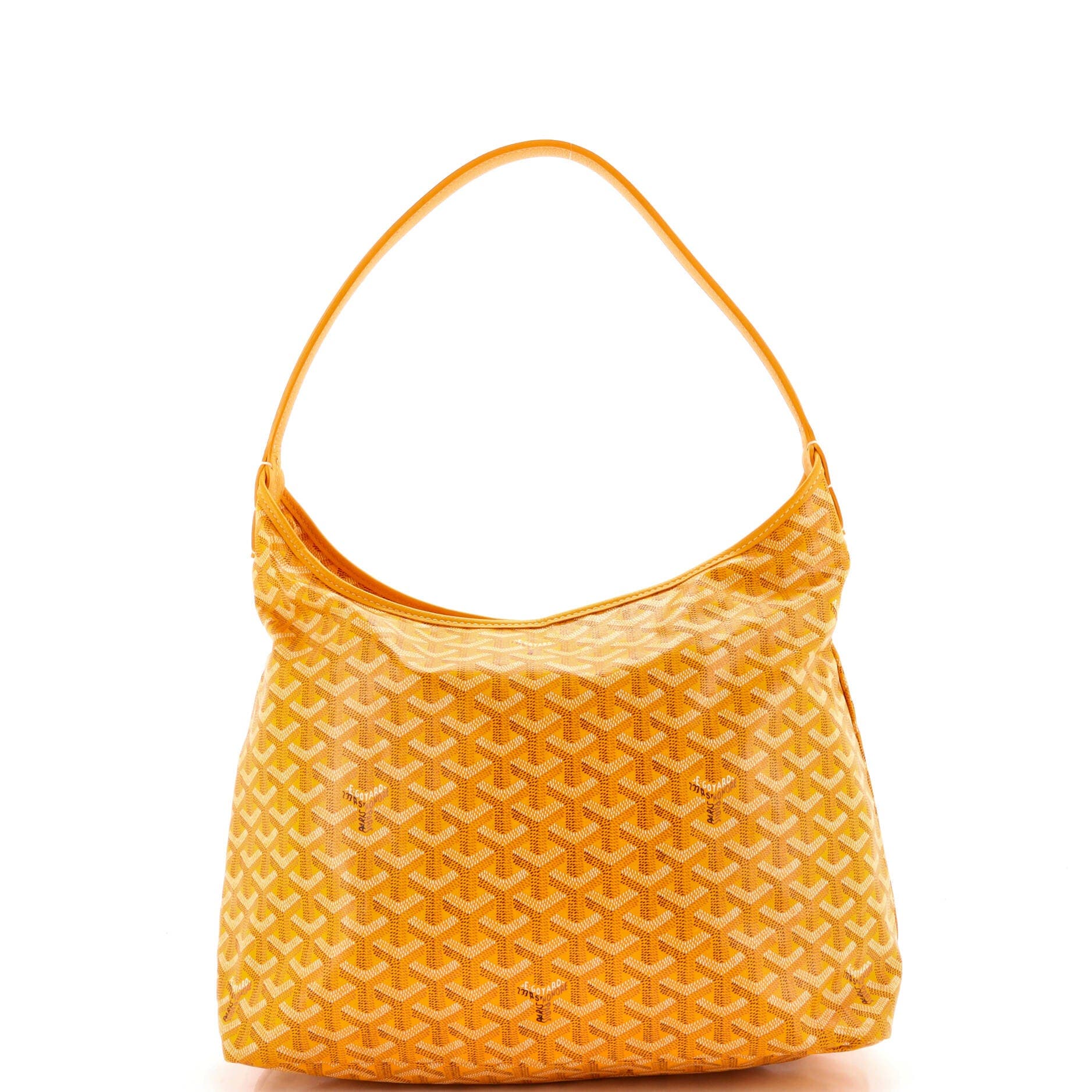 Boheme Hobo Coated Canvas, Alternate, color, Yellow
