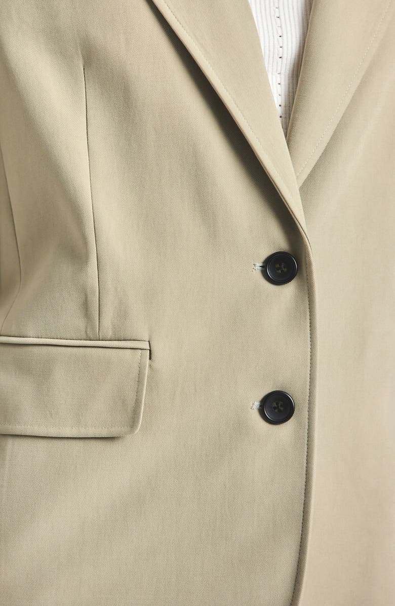 Derek Lam 10 Crosby Poppy Relaxed Blazer, Alternate, color, Silver Sage