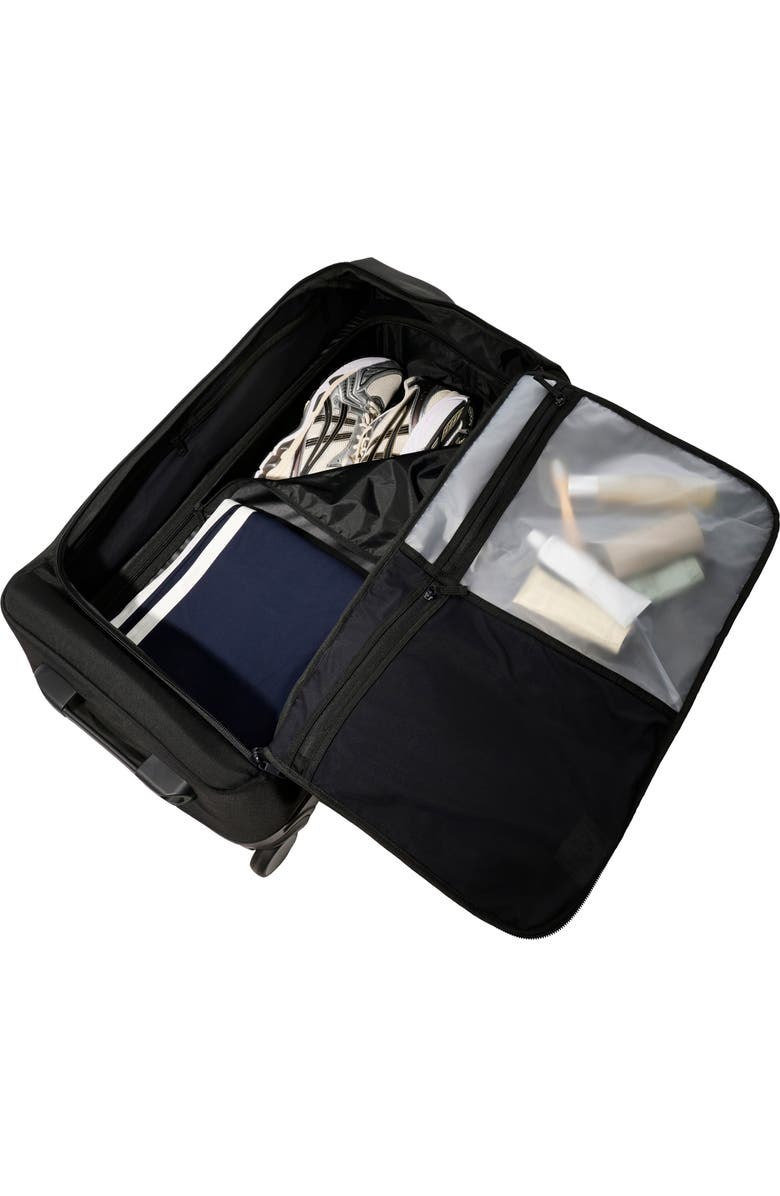 Béis The Pro Rolling Duffle Check-In, Alternate, color, Black