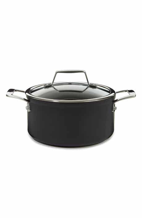 BergHOFF Essentials Hard Anodized 3.3-Quart Nonstick Covered Stockpot