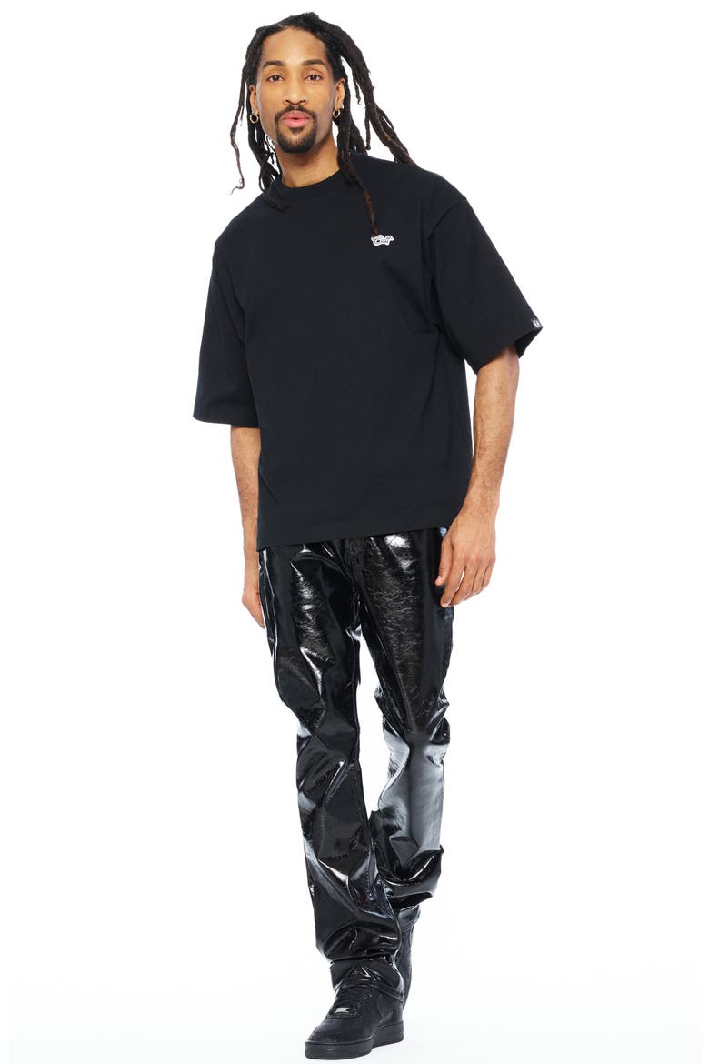 Boxy Oversized Fit T-Shirt, Alternate, color, BLACK