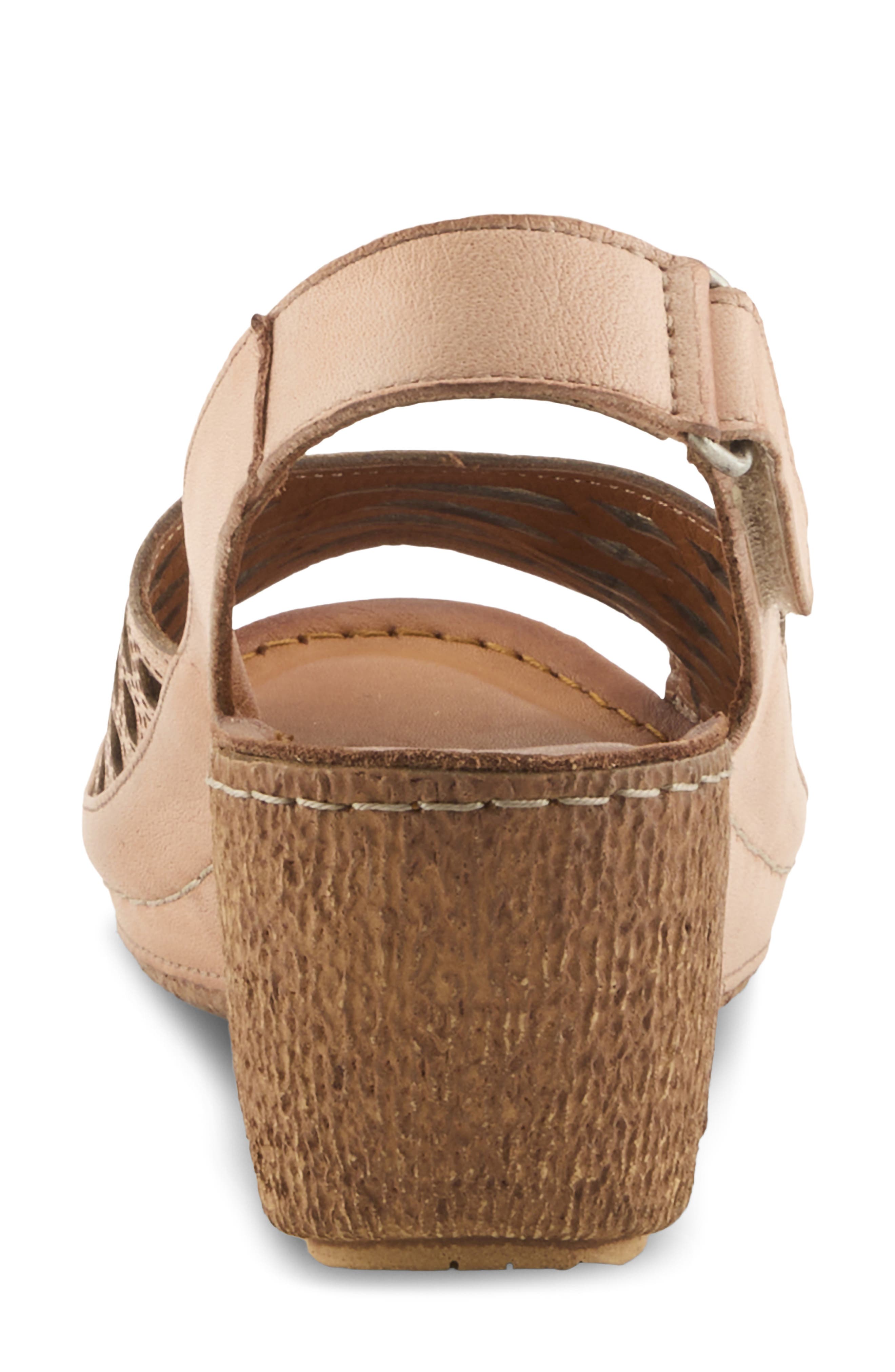 Denair Sandal, Alternate, color, PEACH