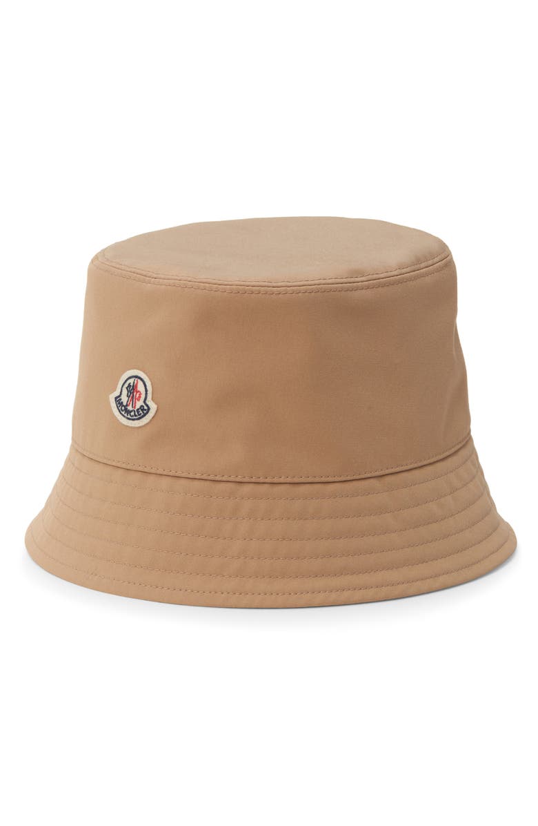 Moncler Archivio DNA Bucket Hat, Main, color, Beige