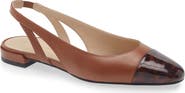 Stuart Weitzman Sleek Slingback Flat