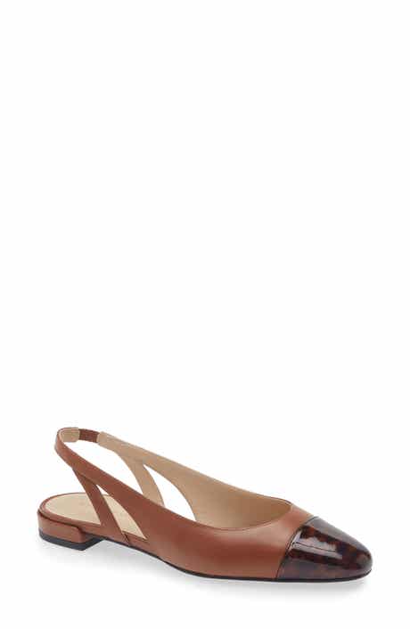 Stuart Weitzman Sleek Slingback Flat