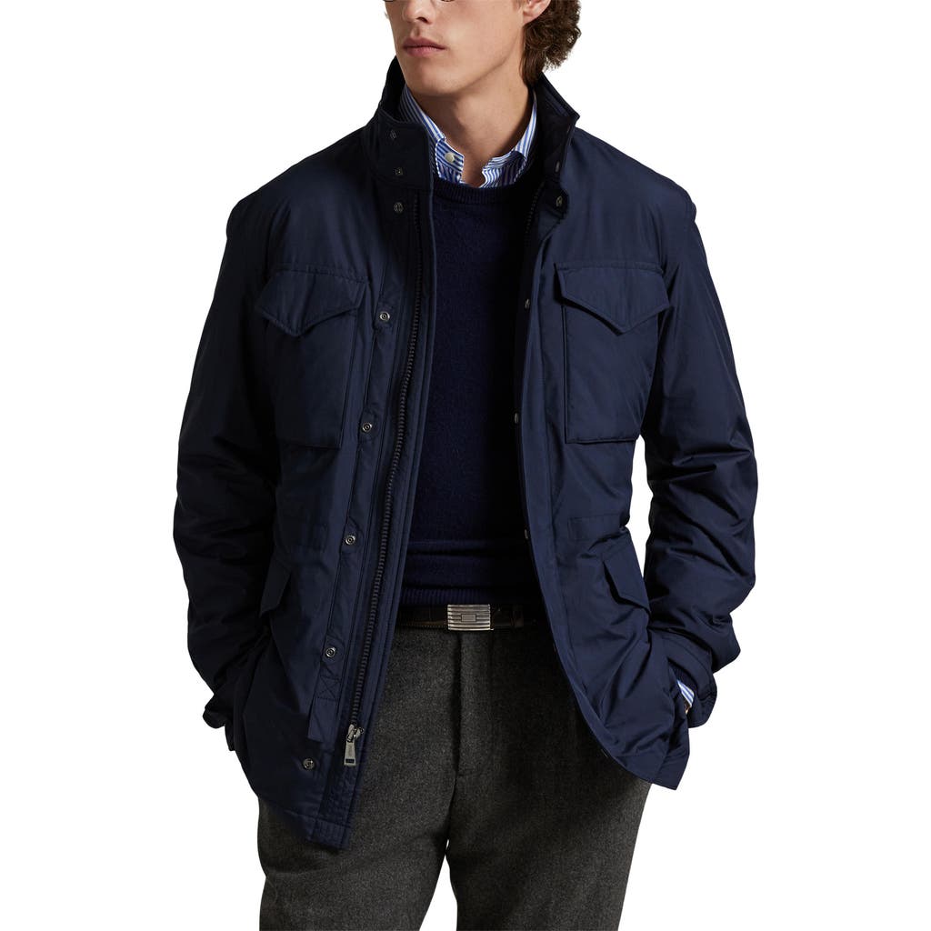 Polo Ralph Lauren The Southland Field Jacket With Stowaway Hood In Blue
