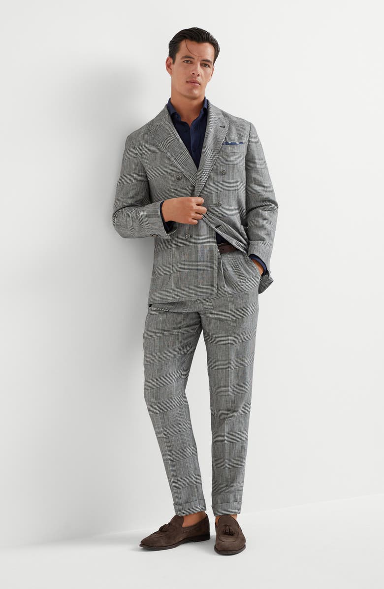 Brunello Cucinelli Spread collar shirt, Alternate, color, 