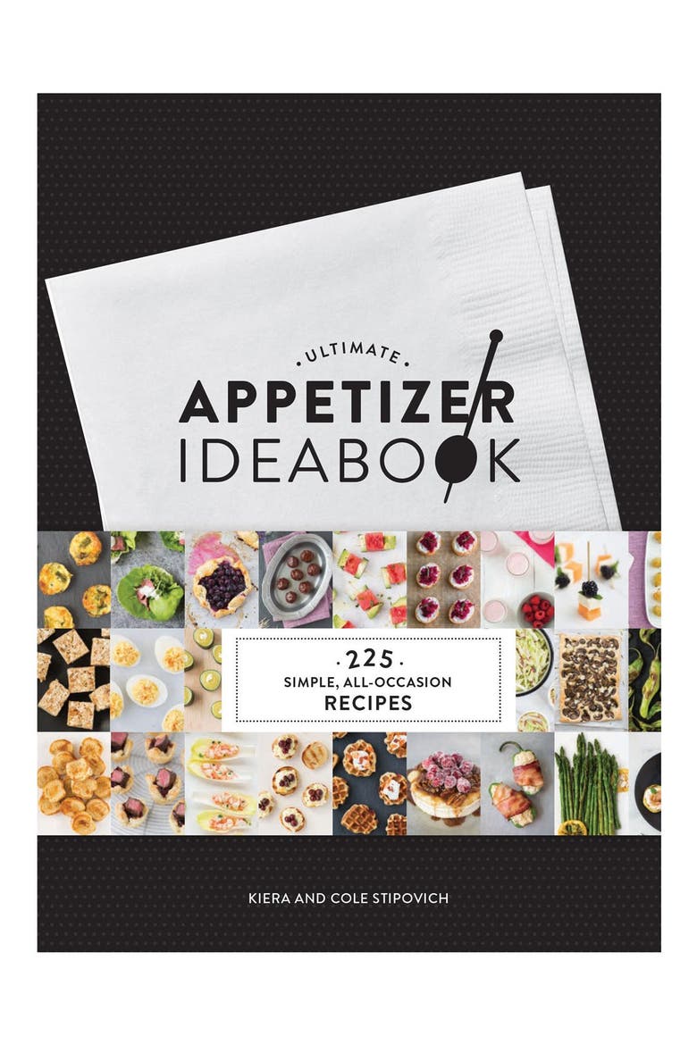 'Ultimate Appetizer Ideabook' Book, Main, color, BLACK