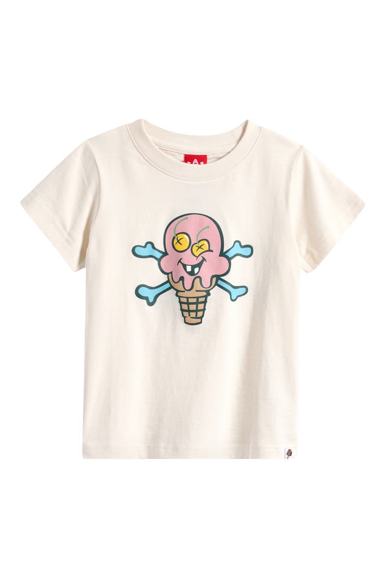 Kids' Sorbet Cotton Graphic T-Shirt, Main, color, WHISPER WHITE