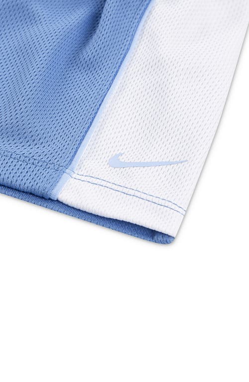 Nike Logo Graphic T-shirt & Shorts Set In Blue