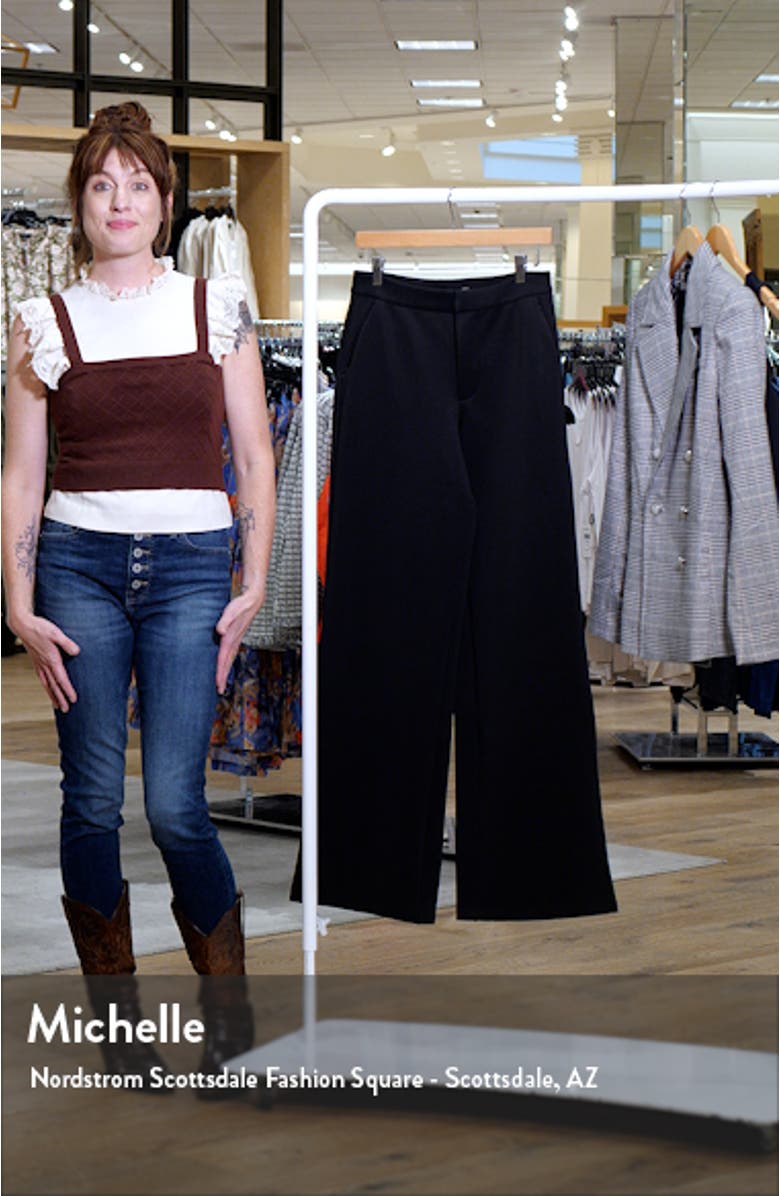 Scuba Wide Leg Trousers, sales video thumbnail
