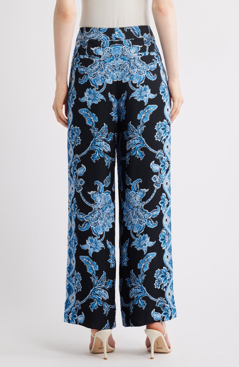 Elie Tahari The Skylar Estate Garden Print Pants, Alternate, color, 