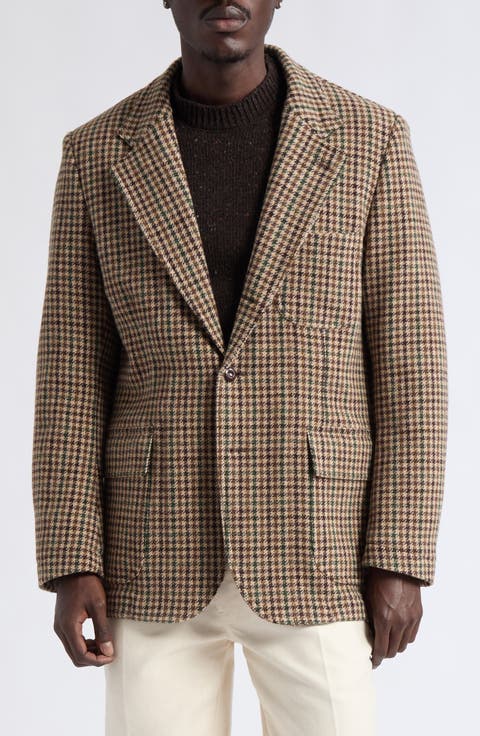 Houndcheck Games Tweed Sport Coat