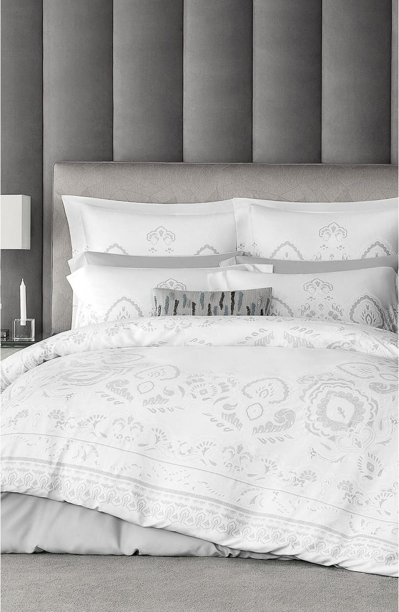 Togas Anassa Duvet cover, Alternate, color, White