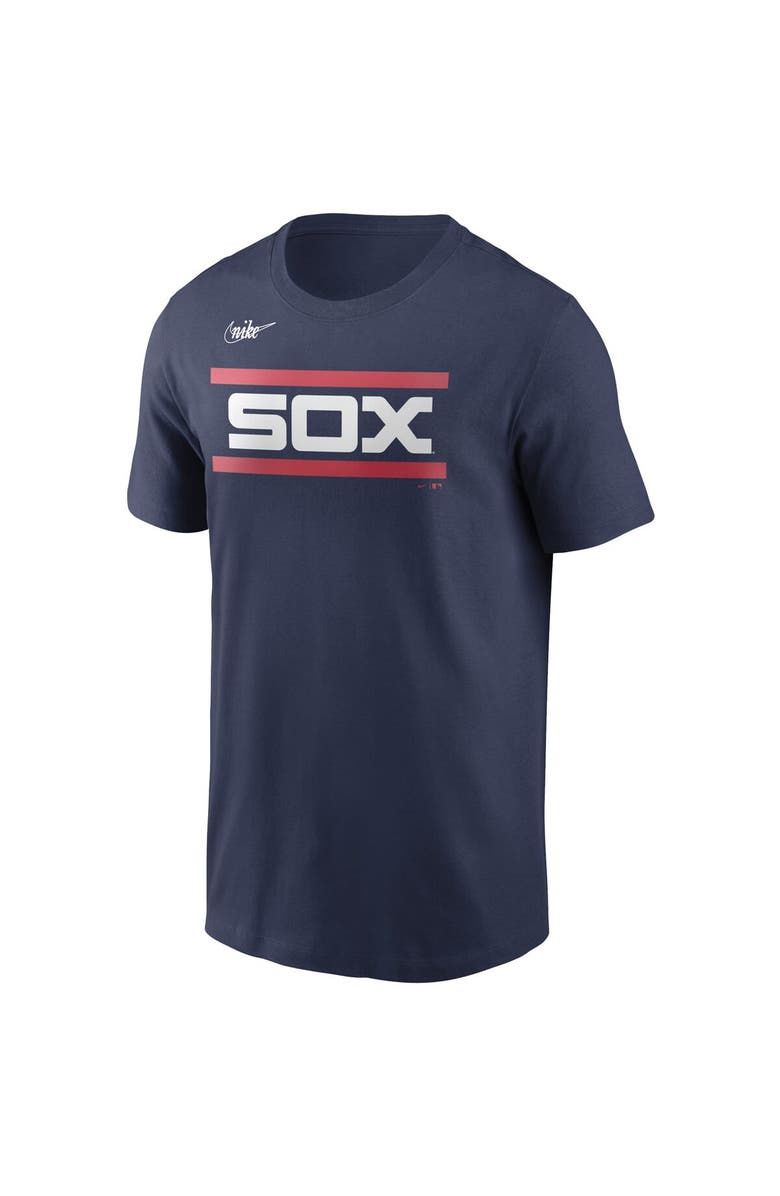 Nike Men's Nike Carlton Fisk Navy Chicago White Sox Cooperstown Collection Name & Number T-Shirt, Alternate, color, 